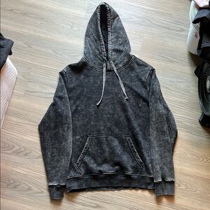Large RSQ Black Sweatshirt Pullover Hoodie